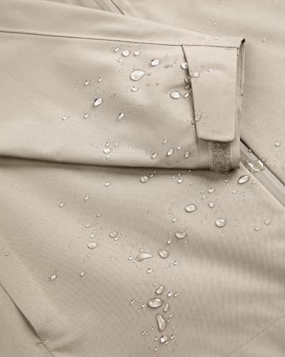 Image of Nobero Men's RainBloc Waterproof Jacket | Windproof Hooded Rain Jacket