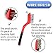 3pcs Premium Wire Brushes Set for Rust Removal, Paint Cleaning, and Metal Polishing - Versatile Tools for Automotive, Industrial, and Home Use - Durable Brass and Steel Brushes for Every Cleaning Task