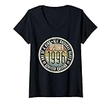 Photo Gallery donna 29° compleanno vintage ottobre 1996 retro edizione limitata maglietta con collo a v Photo Gallery donna 29° compleanno vintage ottobre 1996 retro edizione limitata maglietta con collo a v