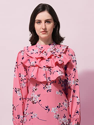 Image of OOMPH! Women's Wrap Knee Length Dress