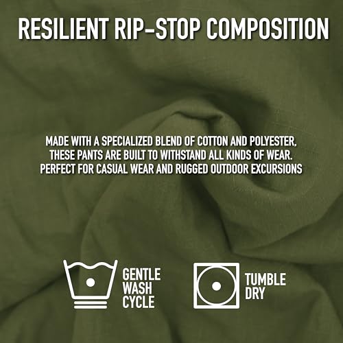 Rothco Rip Stop Vintage Vietnam Fatigue Pants Military Cargo Pants