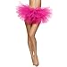 Produktbild The Rock Petticoats Minirock Kurz Unterrock Tutu Unregelmäßig Tüll Ballettrock Multi-Schichten Hübsches Mädchen Elastic Stretchy Tüll Kleid Adult Tutu 5 Layer Rock-Pwtchenty
