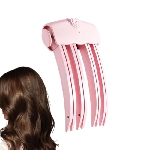 Volume Hair Clips Heated Rechargeable Cordless Anti-Scald Comb | Fine Flat Hair Styling for Volumizing Lifting Styling Crown Cur