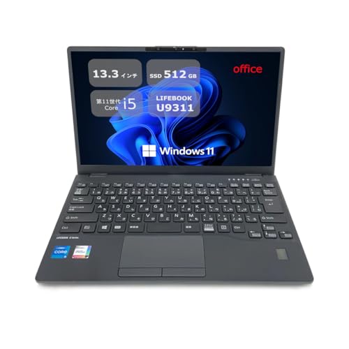 �y�����ςݕi�z LIFEBOOK U9311 ��13.3�^ �t��HD(1920×1080) - ��11���� Core i5- ������8GB - SSD 512GB - USB Type-C - Win11���� - MS Office 2019