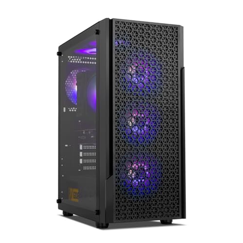 PCBYTE Corssair Gaming | PC Gaming | AMD Ryzen 5 5500GT | Radeon Vega 7 | 32 GB | 1 TB SSD + WiFi + Windows 11 | Gamer PC | PC desktop