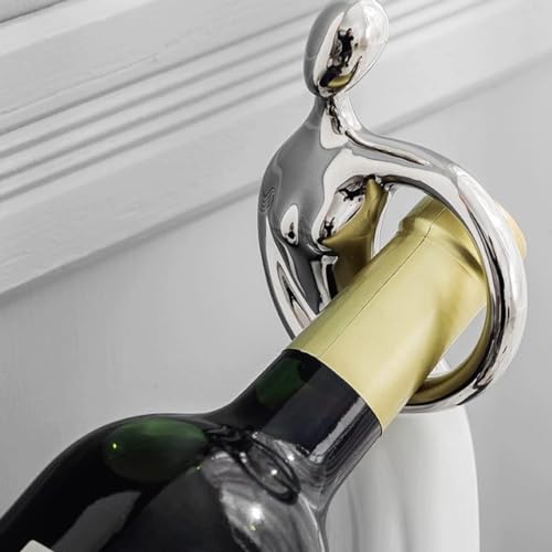 Soporte para botellas de vino para encimera miniatura 5
