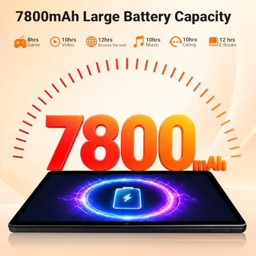 Image of Tablet,11 inch Android16 Tablet with Keyboard,36GB+128GB,1TB TF Expansion
