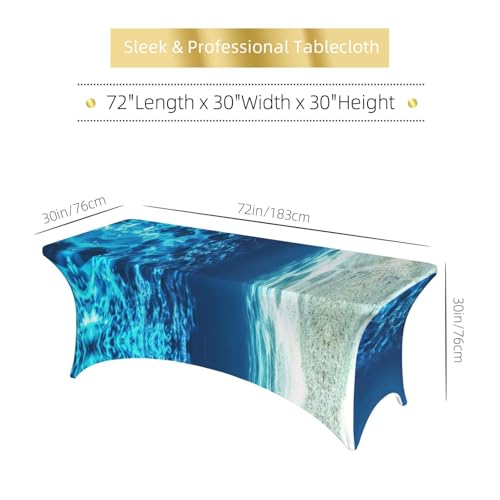 Housses de table rectangulaires extensibles élasthanne sans pli