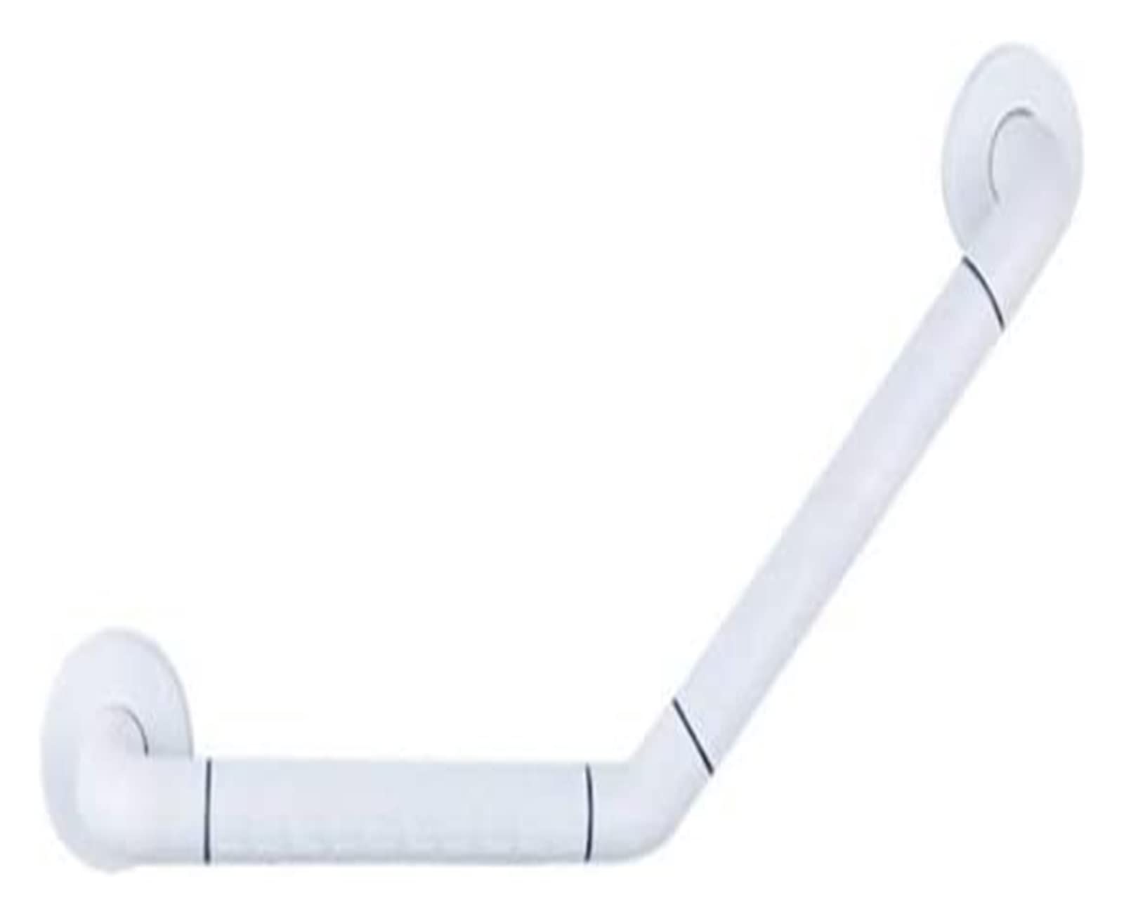 Barras de agarre antideslizantes anticaídas con ventosa de acero inoxidable, soporte de seguridad antideslizante (color: blanco)