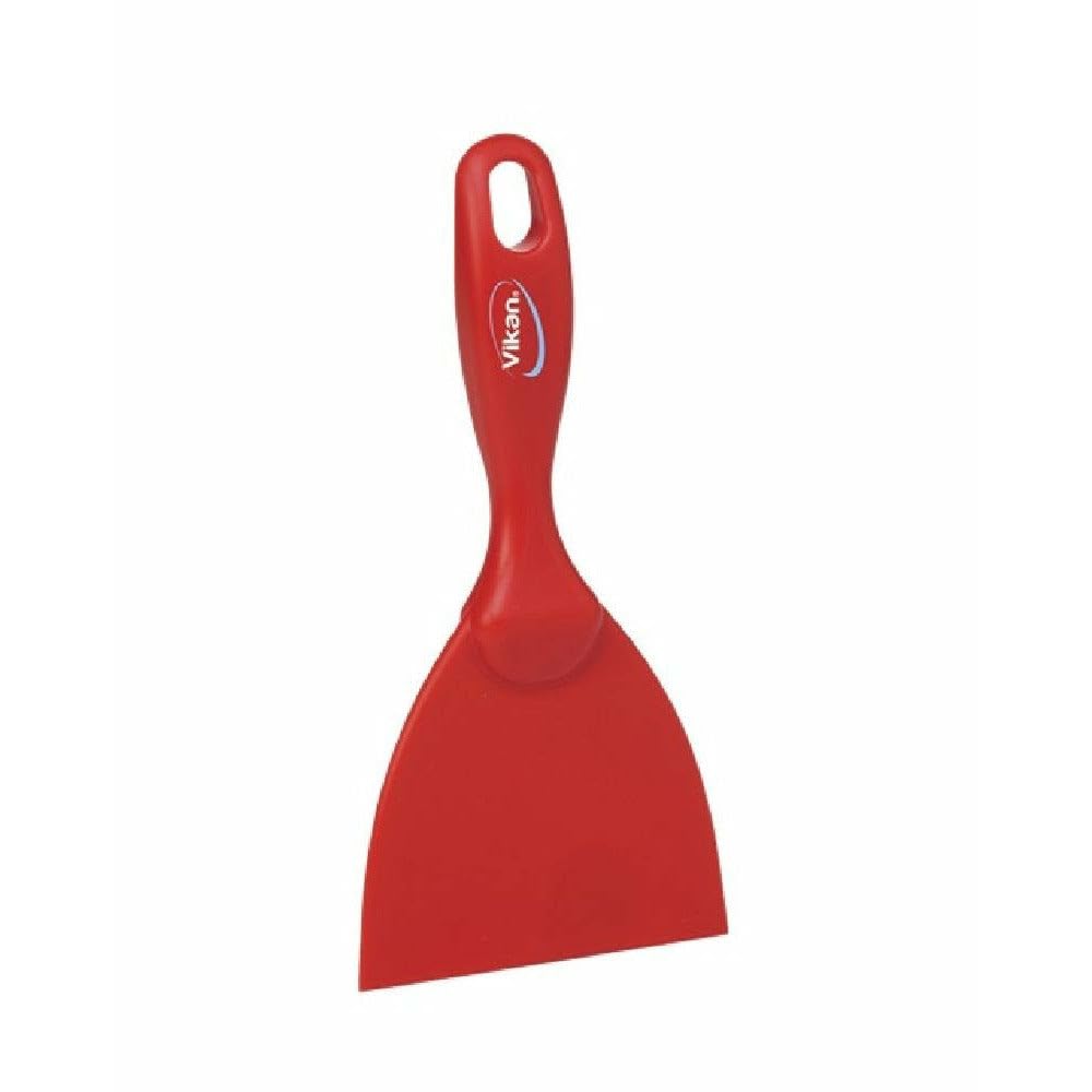 Vikan 40614 Plastic Hand Scraper 100 mm – Red