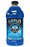 Blue Lotus Plant Energy Drink Concentrate | Pure Cane Sugar | 64 fl oz | 1:5 | Natural Caffeine from Green Coffee Bean