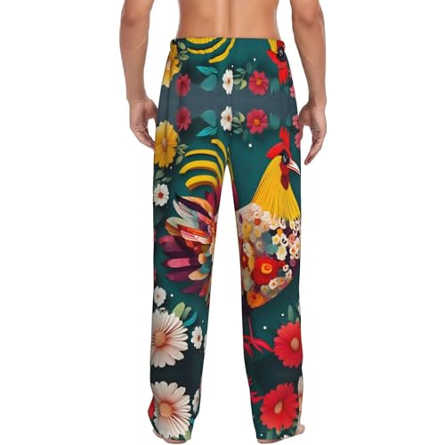 Pantalon de pyjama long en taille élastique et jambes larges ultra doux