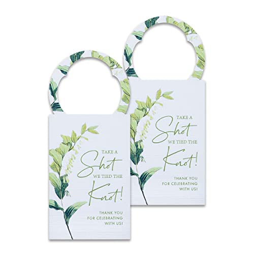 Mini étiquettes de mariage au design blanc raffiné