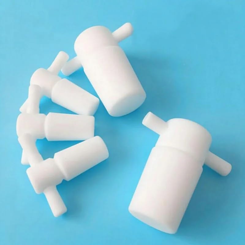 PTFE Sealing Plug with Handle - Solid Stopper for Lab Experiments (14/19/24/29/34#)(Caliber 24)