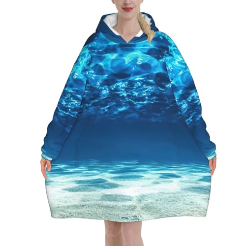 Fini le froid hivernal avec la couverture à capuche EdWal en peluche