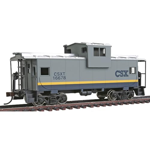 Walthers Trainline Wide-Vision Caboose-Ready to Run-CSX Transportation 931-1505 HO Scale Model Railroad - Freight Model