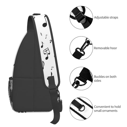 Bolso cruzado con alfabeto en lenguaje de señas para senderismo miniatura 5