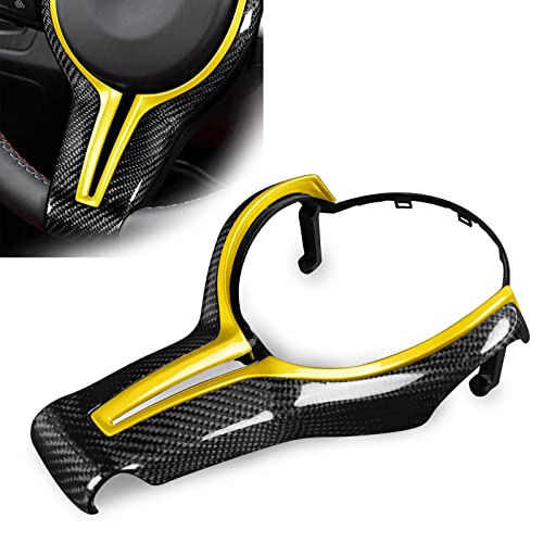 Carbon Fiber Steering Wheel Parts Fit For BMW M2 M3 M4 M5 F87 F80 F82