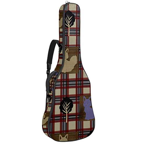 Housse de transport étanche pour guitare avec bandoulière réglable Motif léopard, Multicolore 10., 42.9×16.9×4.7 in… - Les Beatles, Paul McCartney, John Lennon, RIngo Starr, George Harrison Housse de transport étanche pour guitare avec bandoulière réglable Motif léopard, Multicolore 10., 42.9x16.9x4.7 in…
