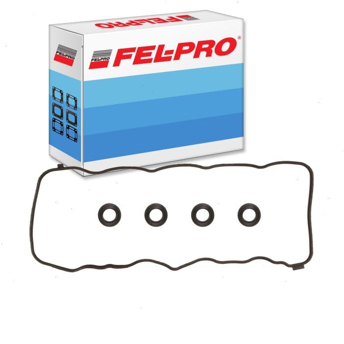 Image of Valve Cover Gasket Set compatible with Honda Civic 1.8L L4 2006-2015 | Stops a top-end oil leak, burning smell and oil-fouled plugs; complete valve-cover gasket set. Direct-fit OE replacement.