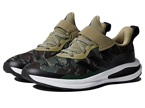 adidas Fortarun Running Shoe, Black/Carbon/Orbit Green, 11 US Unisex Little Kid2