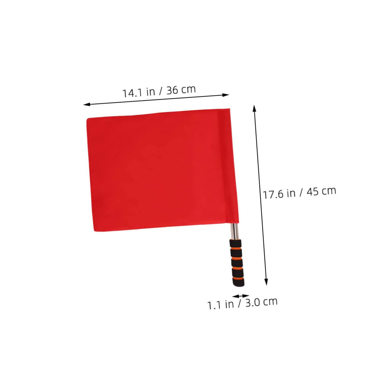 YARNOW Árbitro Silbato Rojo del Árbitro del Partido Estaño Azul Reloj De Árbitro Pulseras Asta De Deportes Nylon