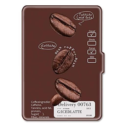 WunM Studio El Estuche se Adapta al Nuevo Kindle de 6" (versión 11th Generation-2022), Cubierta Liviana con Encendido/Apagado automático para Kindle 2022 11Th Gen E-Reader, Tostador de café