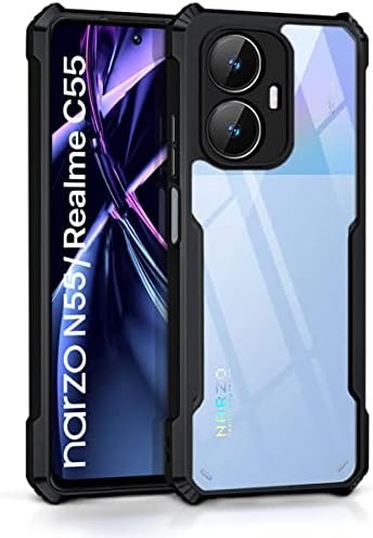 ELECTRO-WEIDEWORLD Cover per Realme C55, Custodia Robusta per Armature