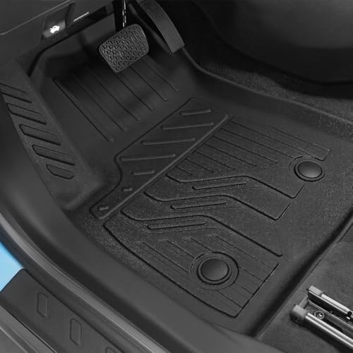 Image of Floor Mats for Chevy Trailblazer AWD 2021-2026, All Weather Floor Mats Trunk Cargo Liner with Backrest Protectors and Door Sill Guards Accessories, Full Coverage Set