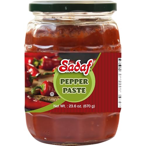 Sadaf Mild Pepper Paste - Pepper Paste for Cooking...