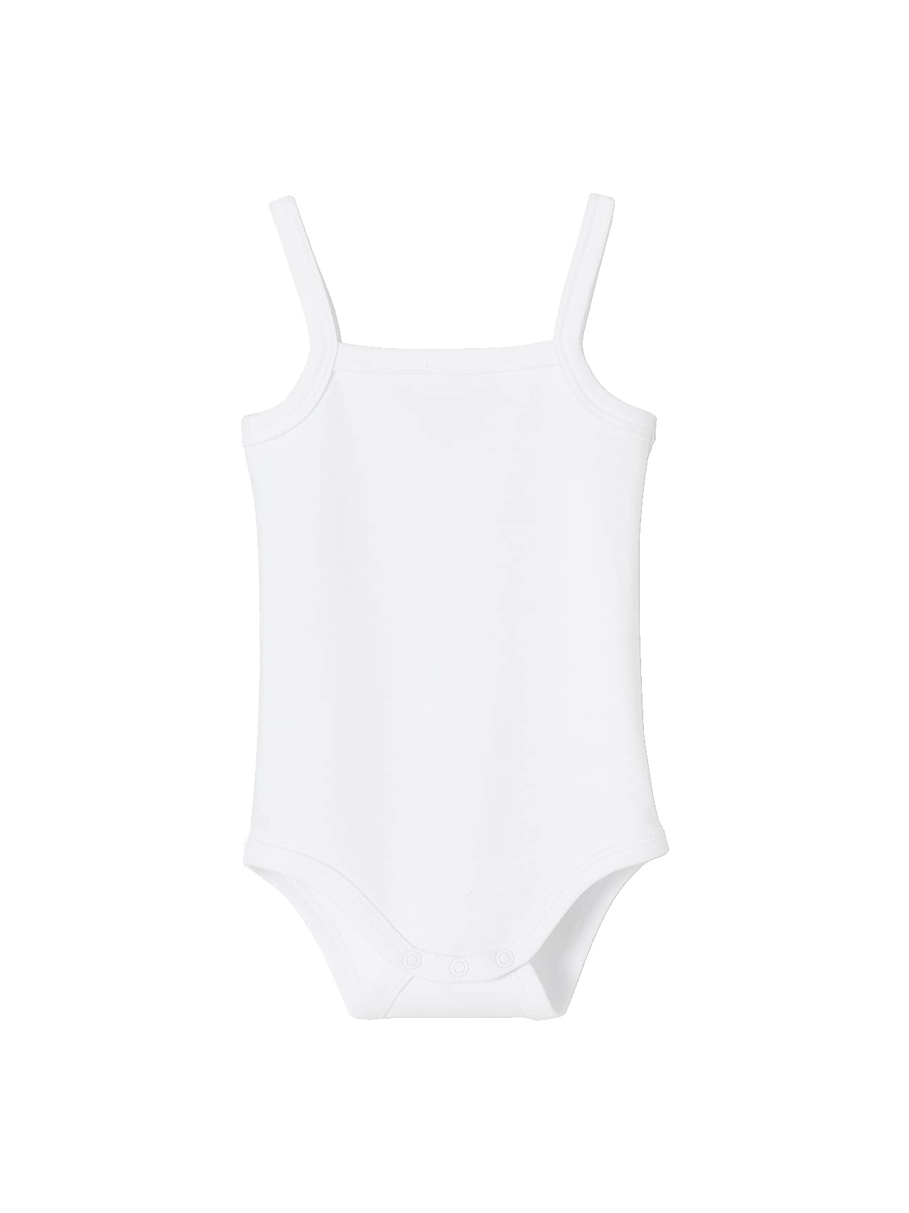VERTBAUDET Lot de 5 bodies fines bretelles bébé en interlock BASICS