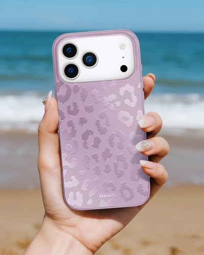 Coque iPhone 17 Pro Max antichoc MagSafe esthétique violette mat - 3