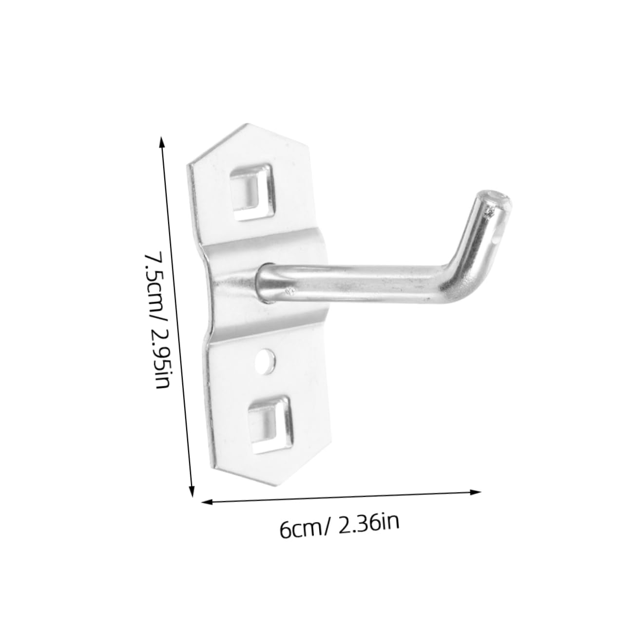 LIFKOME Organize Your Tools Effortlessly 12 Metal Pegboard Hooks for Storage and Hanging