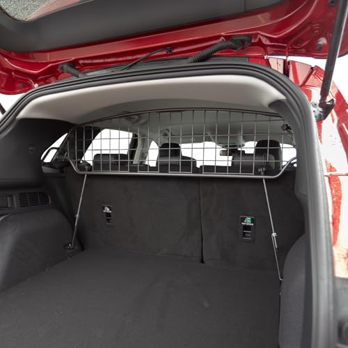 Travall Hundegitter für Ford Kuga (2019-) Fahrzeugspezifisches Hundegitter, Kofferraumschutz für Hundetransport, Gepäckschutz, Robustes Stahlnetz Auto Hundesperre