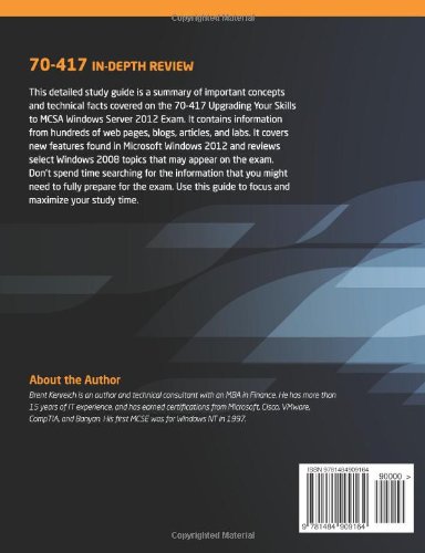 70-417 In-Depth Review: Upgrading your Skills to Windows Server 2012