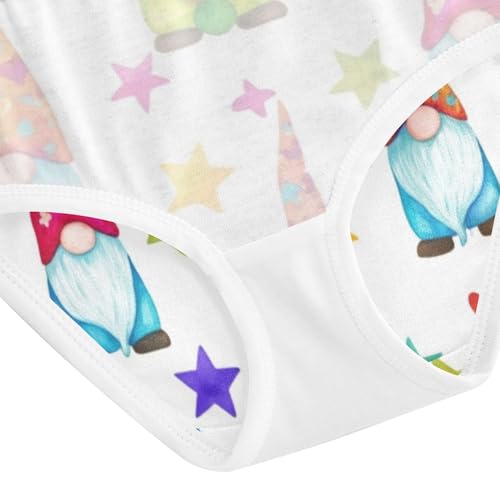 Toddler Girls Underwear 2t Cotton Panties Little Girl Durable Underpants Briefs Gnomes Stars Cute 5