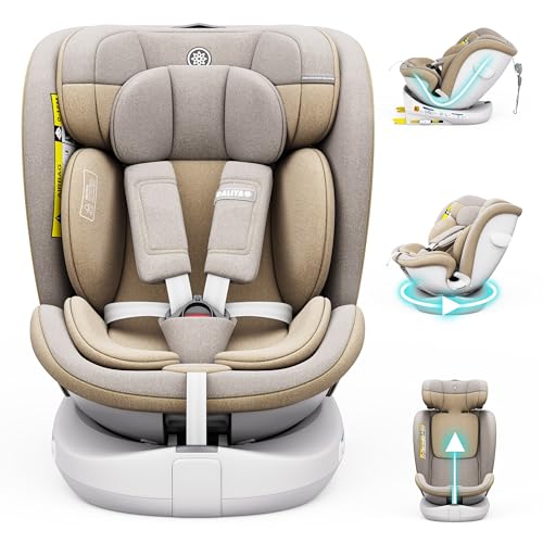 Daliya® Kindersitz ROTAZIONE | I-SIZE 40-150 cm | 8 Pos. | Isofix | (SIP)...
