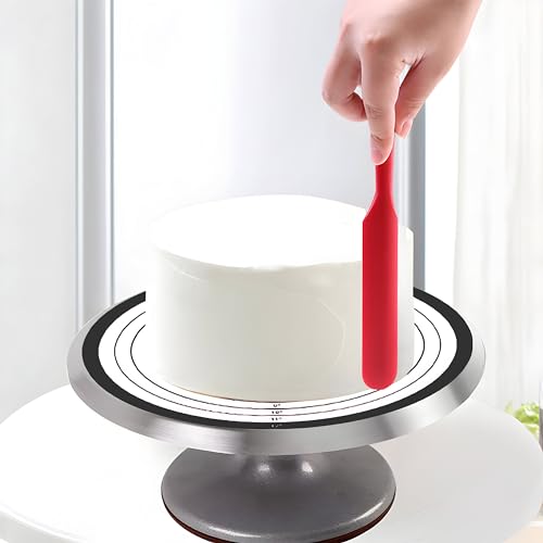 Image of Kraptick Silicone Pie Crust Rolling Mat Oven Liner with Measurement, Cake Baking Silicone Sheet,Pizza Baking Silicone Sheet, Silicone Dough Kneading Mat, Non-Stick Reusable Cake Pan Mat (DMFP585)