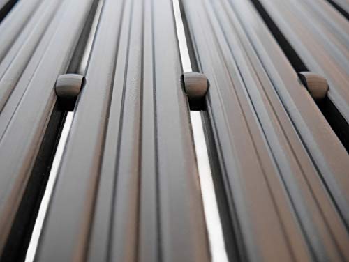 B??rstenmatte/Schuhabstreifer Atlantik (59x38,5) das Original von B? MAG - witterungsbest??ndig da Kunststoff und PVC-Borste - Perfekter Fussabstreifer f??r den Innen- und Aussenbereich!