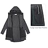 33,000ft Women's Waterproof Softshell Long Rain Ja... #3