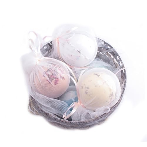 Didiseaon Rose Bath Ball (Milk) Spa Bath Relaxing Aromatherapy for Soft Sk
