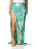 Forplay Women's 1Pc. High-Waisted Mermaid Skirt, Green, M/L