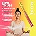 MOXE Natural Daiquiri Air Inhaler | Non Electric Long-Lasting Flavored Air Refreshing Support | Oral Fixation Passionfruit, Orange, Vanilla & Menthol Essential Oils, Craving Relief
