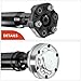 A-Premium Rear Drive Shaft Driveshaft Assembly Compatible with BMW 330Ci 2001-2003, 330i 2001-2003, Manual Transmission, RWD, Replace# 26117505206, Complete Prop Shaft