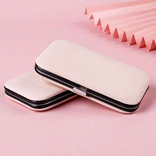 Vitalogy - Manicure Pedicure Kit for Women for Foot, Hand & Face Care with LUXURY TRAVEL Case | Nail Cutter Kit Set, Nail Clipper, Eyebrow Scissors, Tweezers, Nail File,... - Image 7