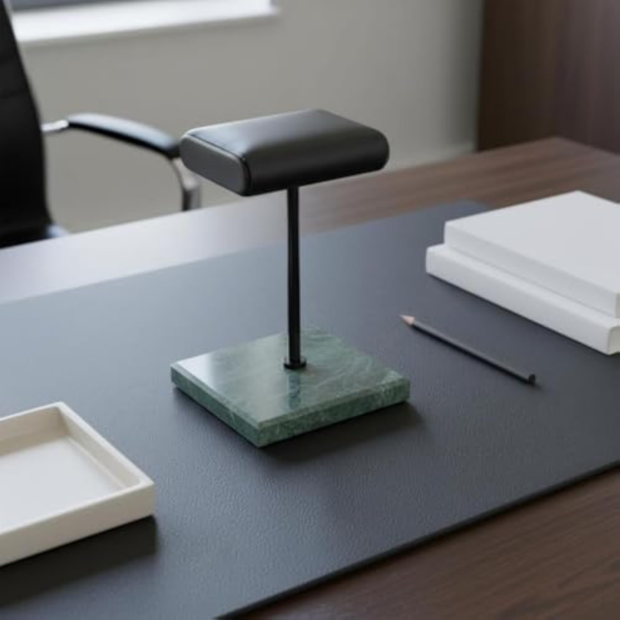 Luxury Green Marble Base Watch Stand for Dressing Table