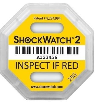Shockwatch 2-25G Indicators - Shipment Damage Indicator with Shipping Labels by Vanprob Solutions, 1 pc-image-18