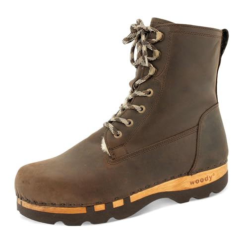 Botte mi-Mollet Marron Pascal Chaussure Homme Grand Confort