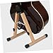 Hemoton Wood Guitar Stand Display Holder for Acoustic Electric Bass Guitars Ukuleles Violins Stable Frame Design for Musicians of All Skill Levels