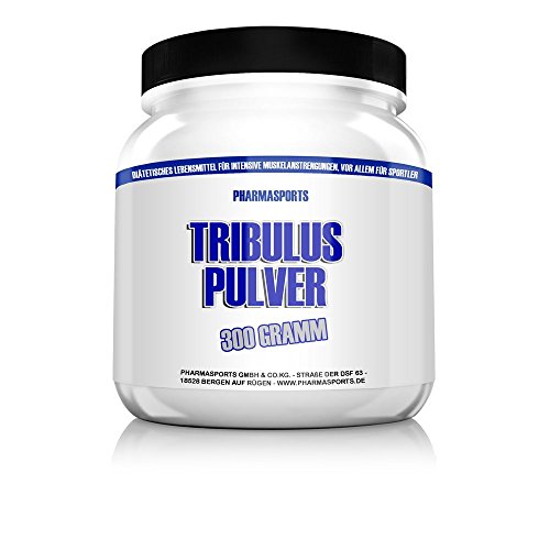 Tribulus prášek 300 g, 85 % saponiny (množství více než 1600 kapslí)